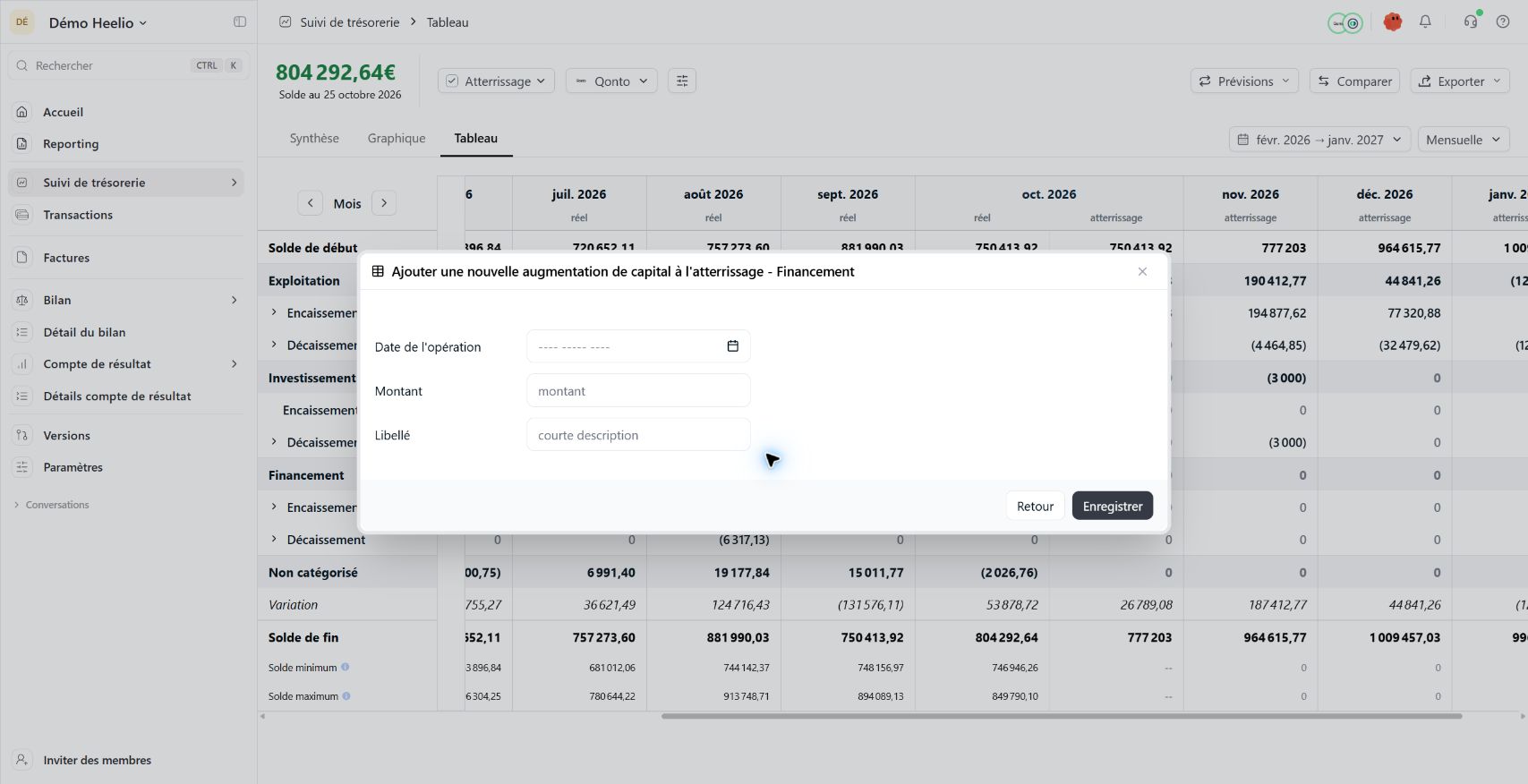 Décrire une augmentation de capital
